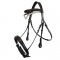 BR072 - Lynton Snaffle Bridle with 2 browbands